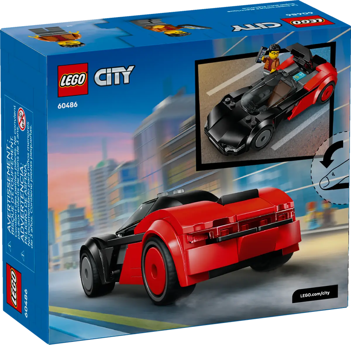 Ensemble de construction de supercar EV (60486)